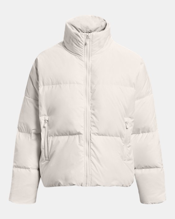 여성 ColdGear® Infrared 다운 푸퍼 재킷 in White image number 6
